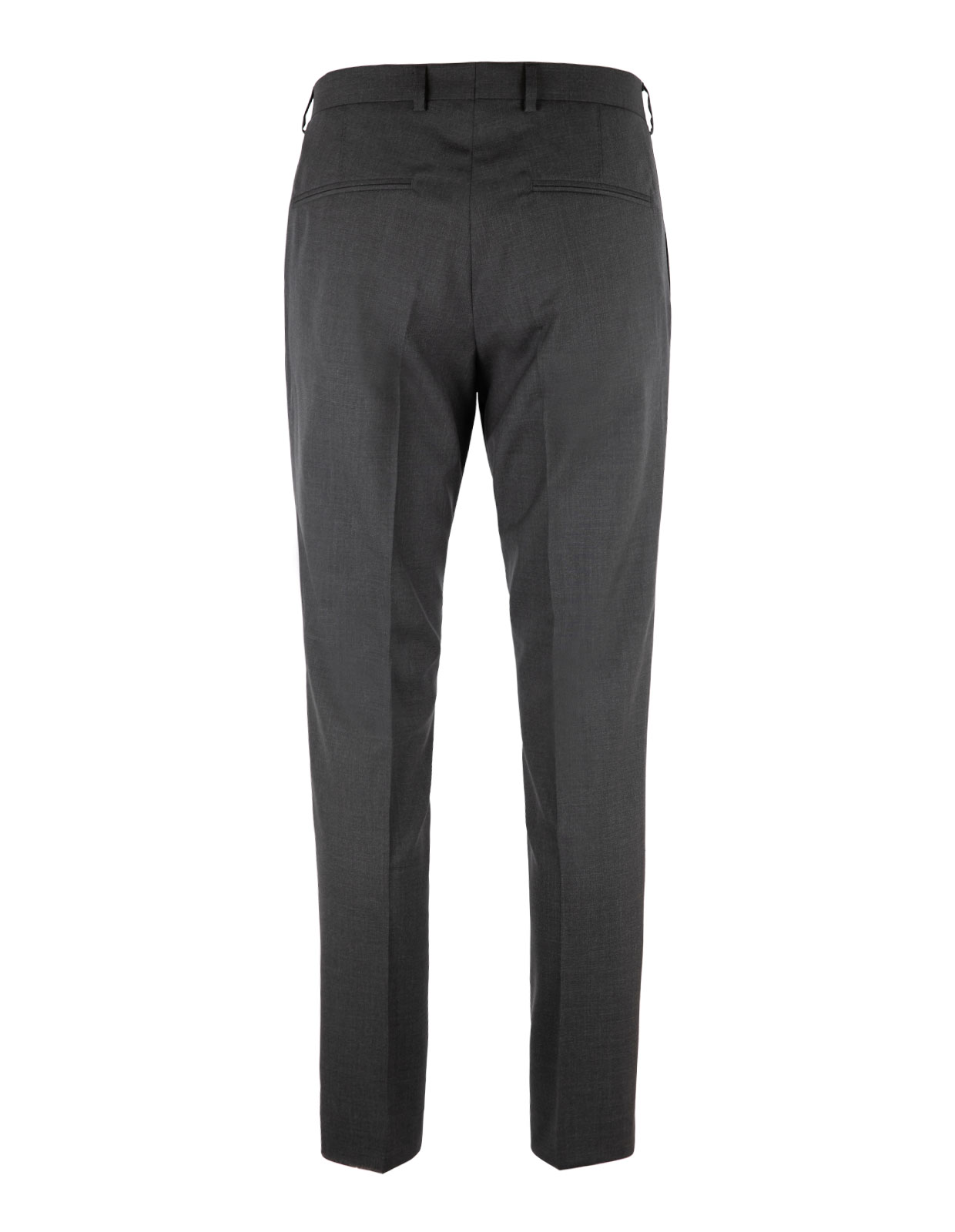 Denz Suit Trousers Slim Fit Mix & Match Wool Dark Grey